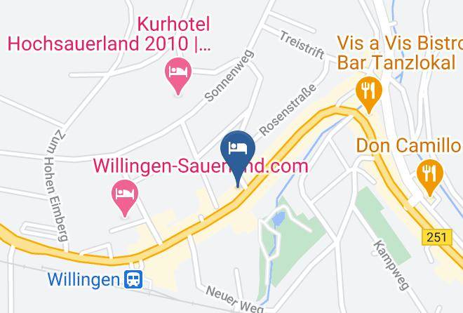 Waldeck Frankenberg - Gobel's Landhotel Maps