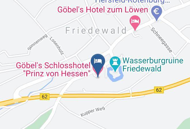 Hersfeld Rotenburg - Gobel's Schlosshotel Prinz Von Hessen Maps