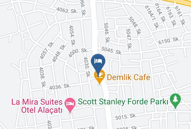 Gobene Otel Alacati Map