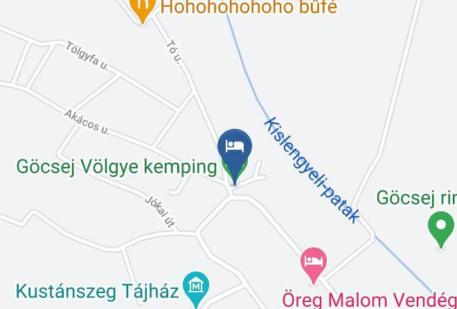 Kustanszeg - Gocsej Volgye Kemping Maps