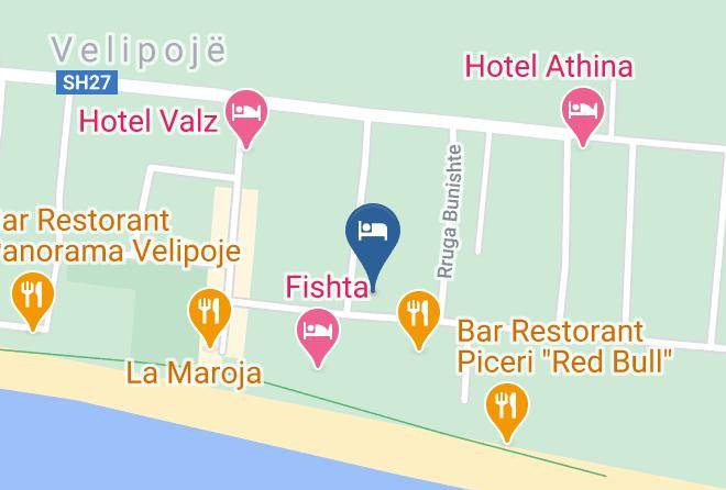 Shkoder - Godija Hotel & Suites Maps
