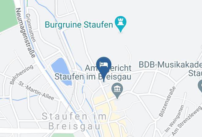 Breisgau Hochschwarzwald - Hotel Goethe Hotel Maps