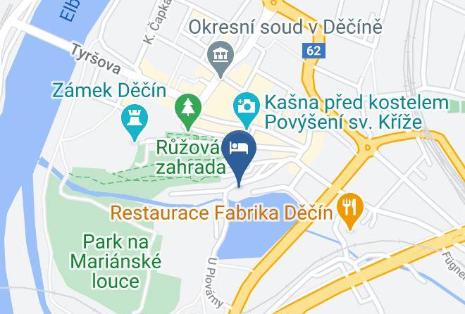 Decin - Goethe's Faust Hotel Maps