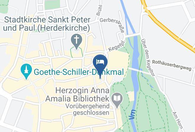 Weimar - Pension Die Kleine Residenz Maps
