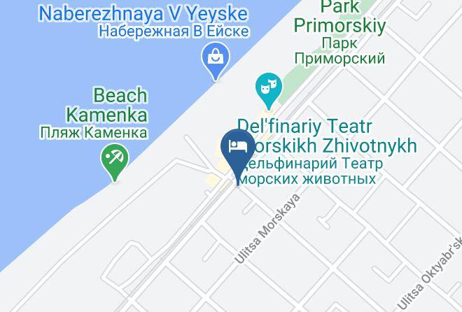 Yeysky District - Elena Hotel Maps