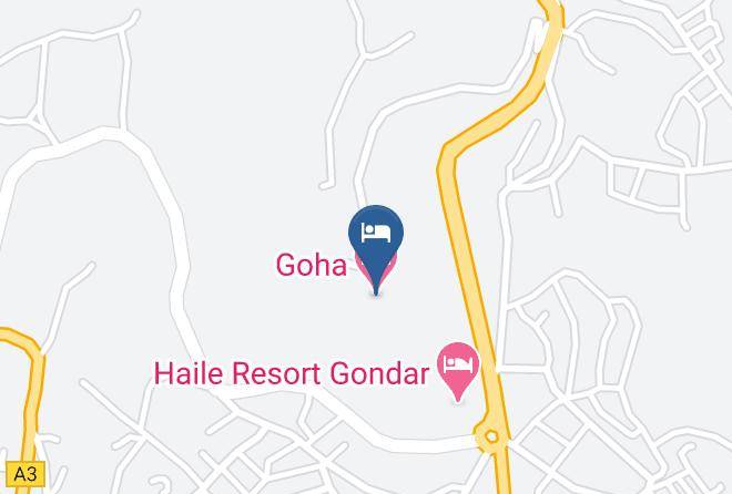 Gonder - Goha Hotel Maps
