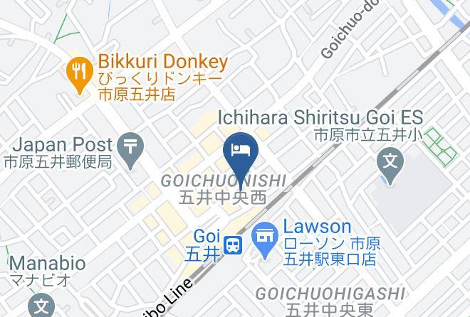Ichihara City - Goi Capital Hotel Maps