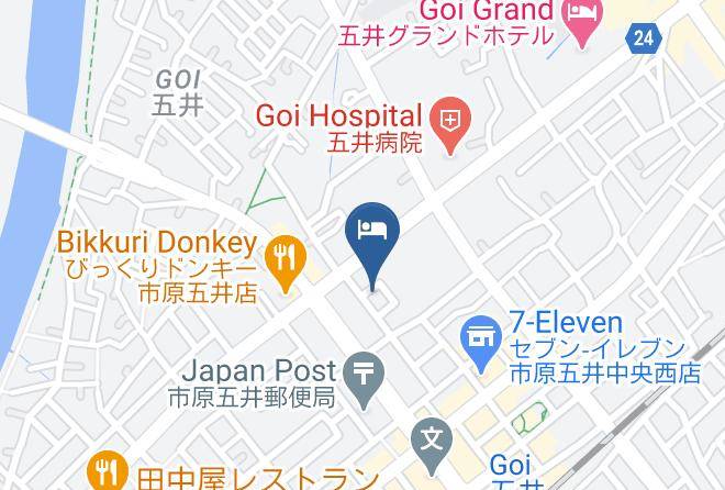 Ichihara City - Goi Park Hotel Maps