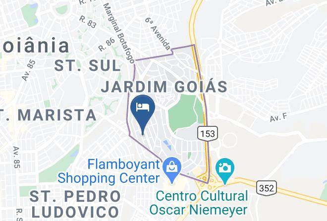 Goiania - Goiania Tropical Hotel Maps