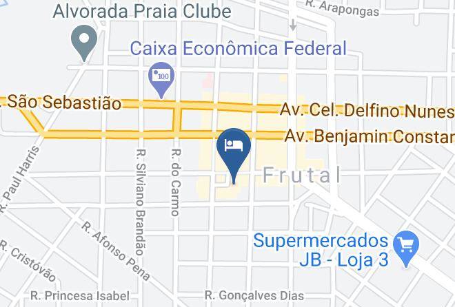 Frutal - Goiano Palace Hotel Maps
