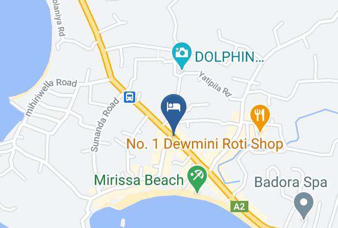 Going Om Mirissa Map