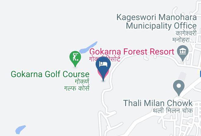 Kathmandu - Gokarna Forest Resort Maps