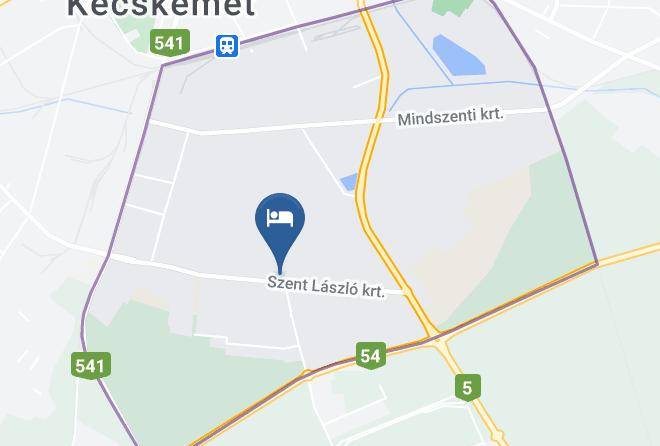 Kecskemet - Gokart Hotel Maps