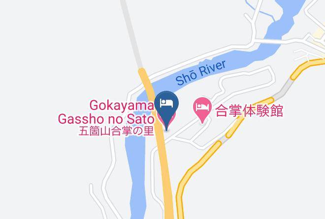 Nanto City - Gokayama Gassho No Sato Maps