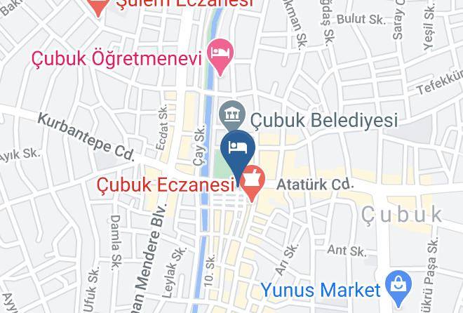 Cubuk - Gokce Otel Maps