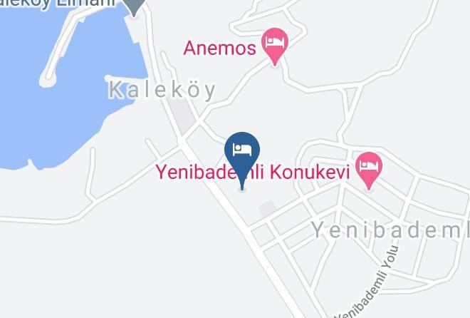 Gokceada Bag Evleri Map