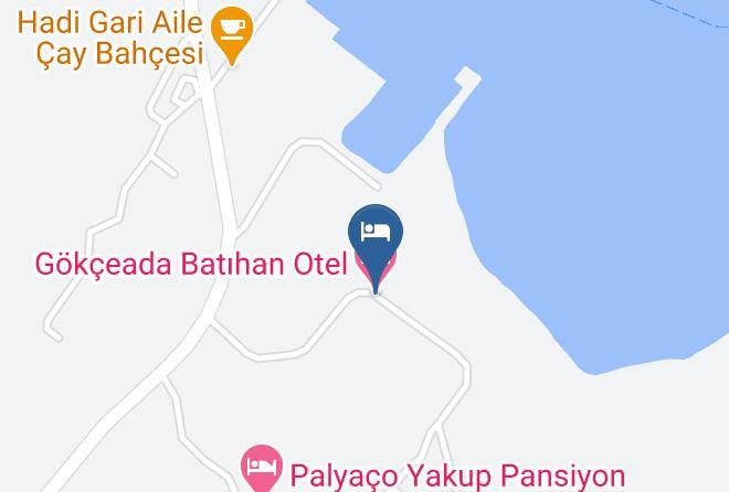 Gokceada - Gokceada Batihan Otel Maps
