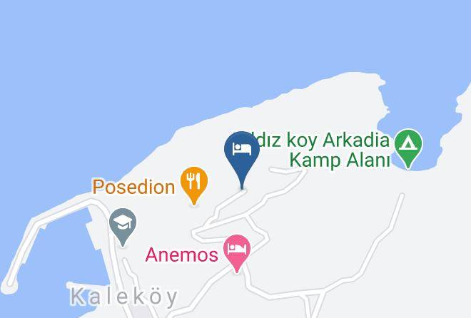 Gokceada - Gokceada Kastro Konak Otel Maps