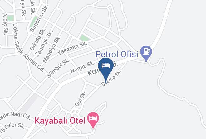 Gokceada - Gokceada Parli Otel Maps