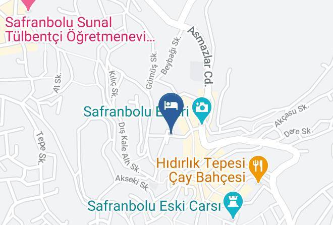 Safranbolu - Gokgozoglu Pansiyon Maps