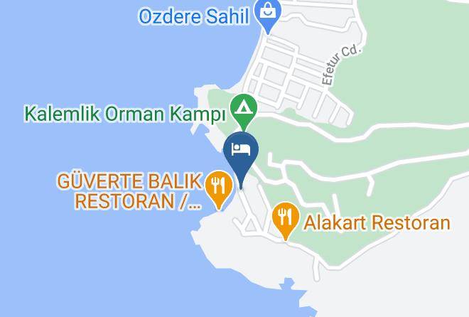 Menderes - Gokkusagi Koyu Rainbow Bay Boutique Beach Hotel Maps