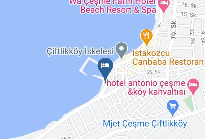 Cesme - Gokkusagi Pansiyon Maps