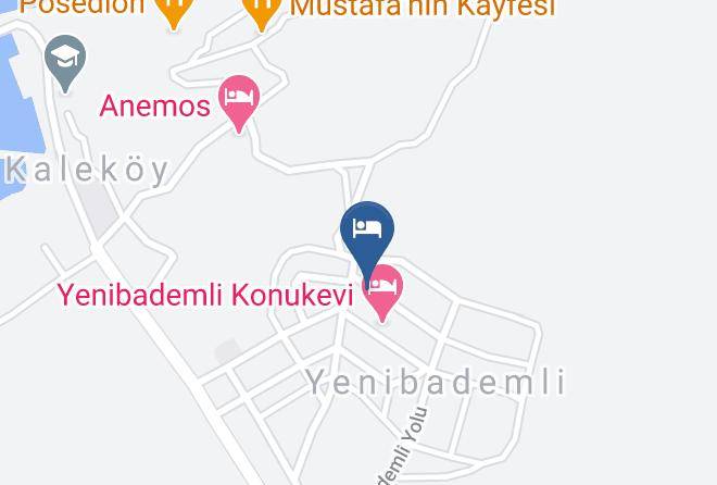 Gokceada - Gokkusagi Pansiyon Maps