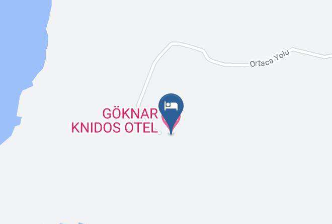 Mugla - Goknar Knidos Otel Maps