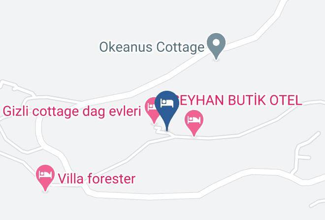 Mugla - Gokova Dag Evleri Maps