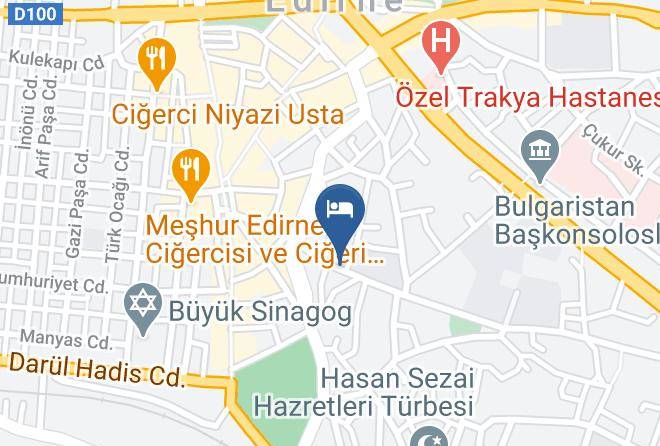 Edirne Talatpasa - Goktug Hotel Maps
