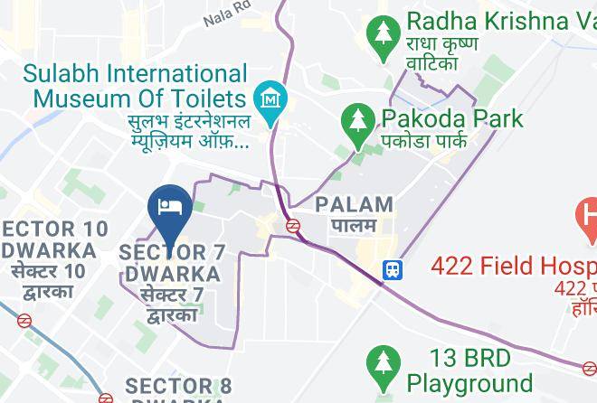New Delhi - Gokul Residency Maps