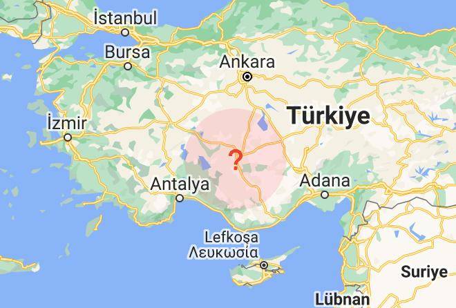 Selcuklu - Gol Pansiyon Maps
