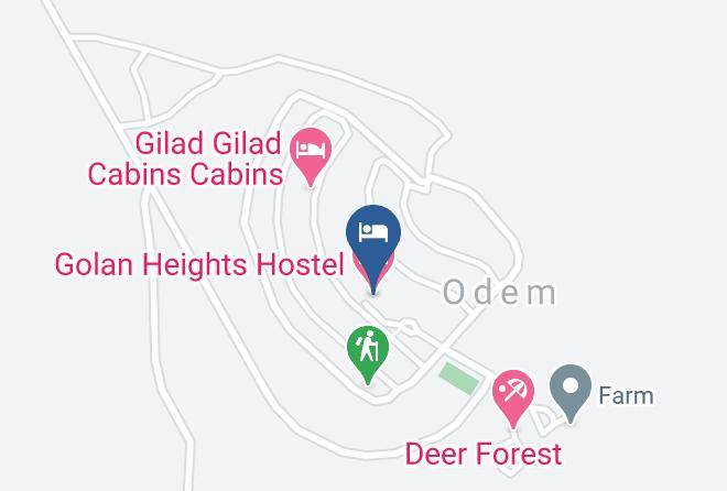 Achziv Industrial Zone Milohot - Golan Heights Hostel Maps