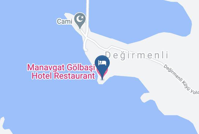 Antalya - Manavgat Golbasi Hotel Restaurant Maps