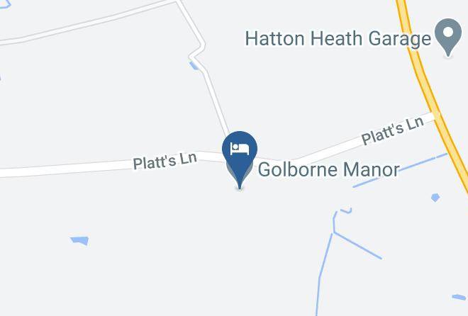 Golborne Manor Map
