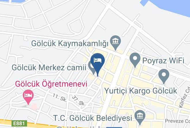 Golcuk - Golcuk Otel Butik Maps