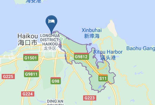 Haikou - Gold Coast Lawton Hotel Maps