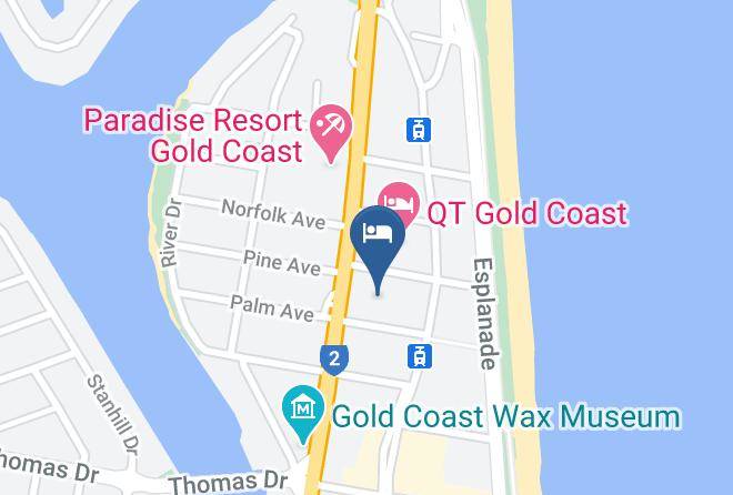 Gold Coast - Gold Coast Resorts Maps
