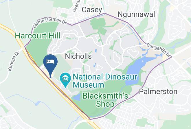 Nicholls - Gold Creek Tourist Resort Maps