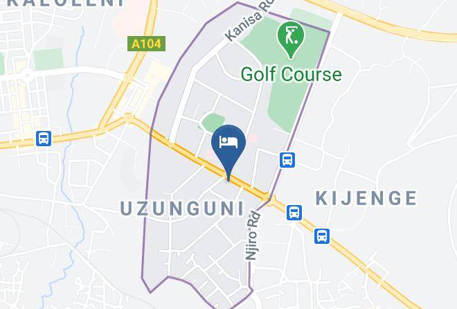 Gold Crest Hotel All Suites Map