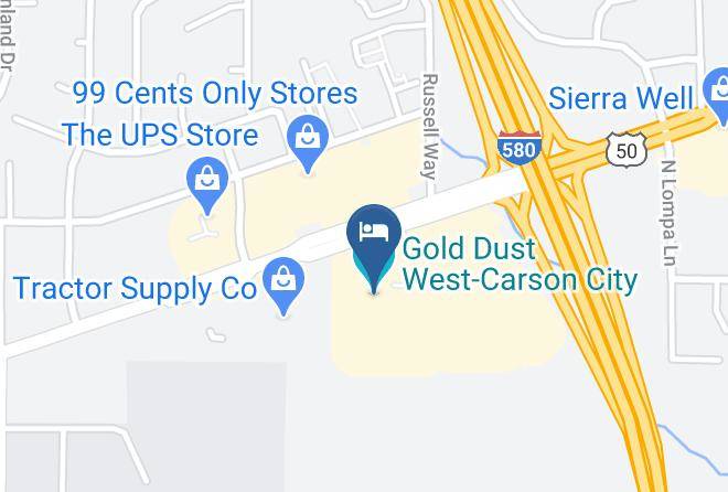 Carson City City - Gold Dust West Carson City Maps
