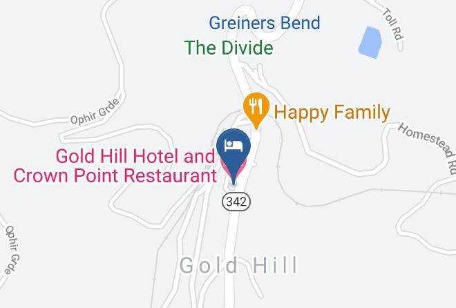 Storey - Gold Hill Hotel And Crown Point Restaurant Maps