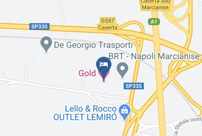 Caserta - Gold Hotel Maps