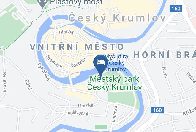 Cesky Krumlov - Hotel Gold Maps