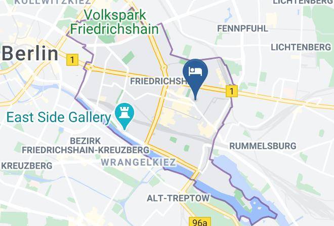 Stadt Berlin - Gold Hotel Maps