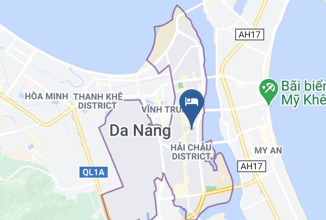 Hoa Thun Dong - Gold Hotel Da Nang Maps