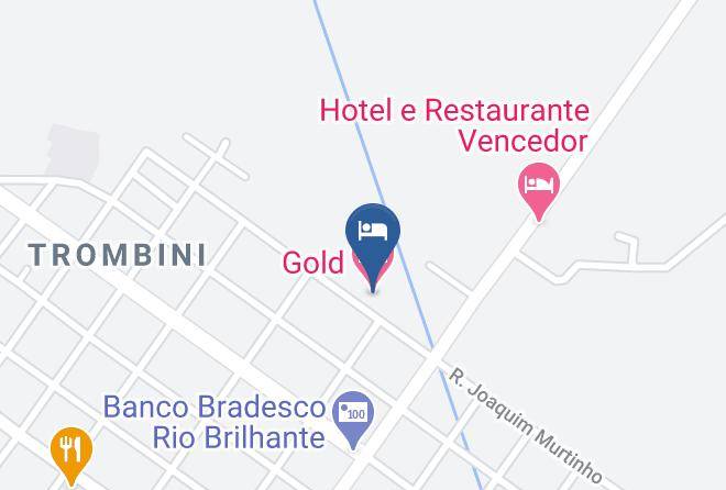 Rio Brilhante - Gold Hotel Maps