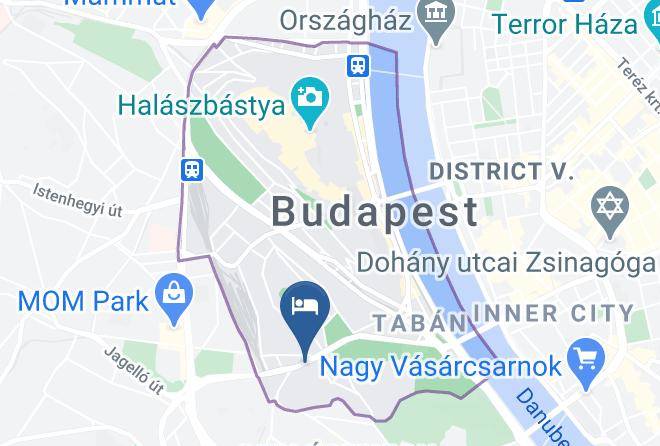 Budapest Gellerthegy - Amulett Wine & Dine Maps