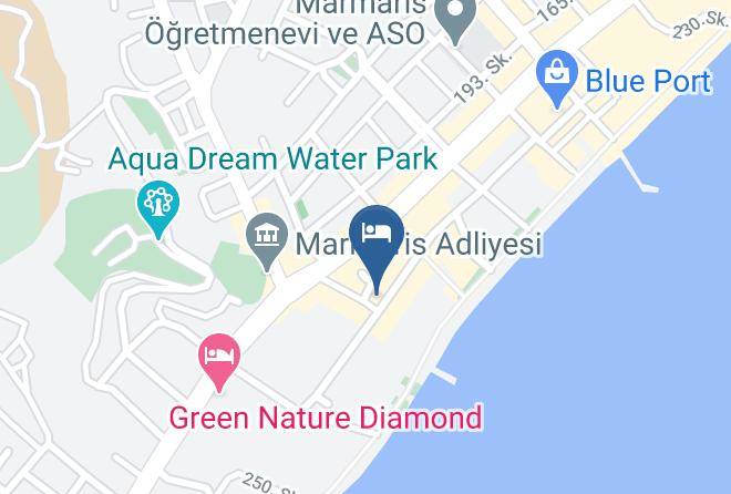 Marmaris - Gold Kaya Hotel Maps