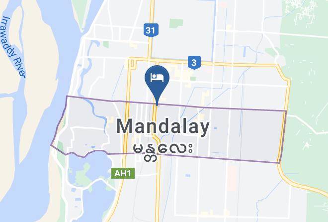 Mahaaungmye - Gold Leaf Hotel Maps